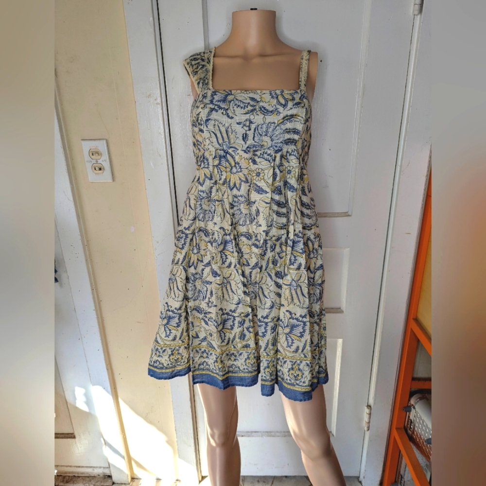 Free People Floral Mini Sundress, Size 6